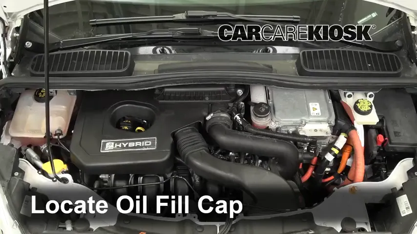 2018 Ford C-Max Hybrid Titanium 2.0L 4 Cyl. Oil